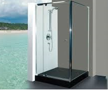 semi frameless shower screens